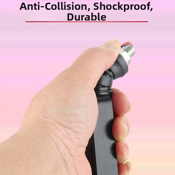 LED posūkio žibintas elektriniam motociklui su ilga rankena ir sekos indikatoriumi (ZXD-03, 2W, 12V, 4000, 10000h)