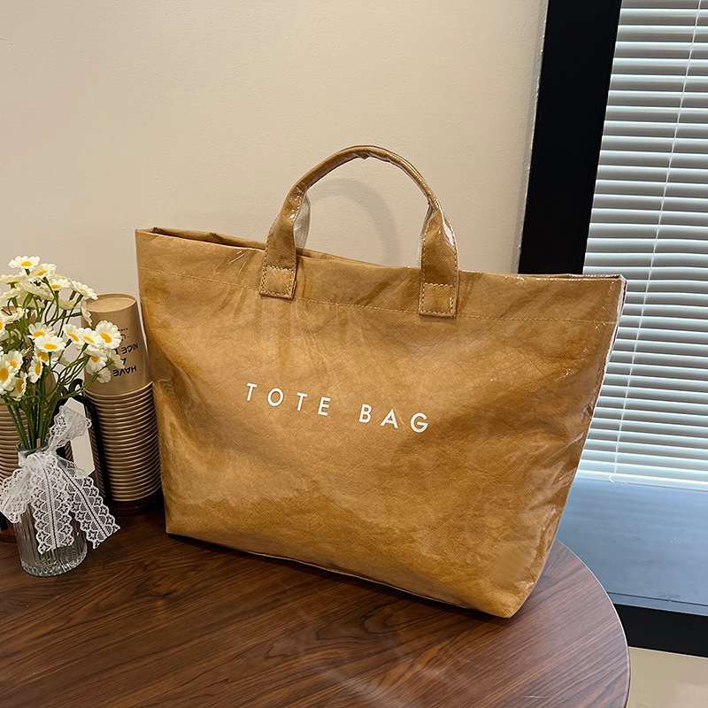 Jelly PVC Tote torba - prozirna, vodootporna, s džepom na zip za telefon i dokumente, vodoravni kvadratni oblik, Zima 2025