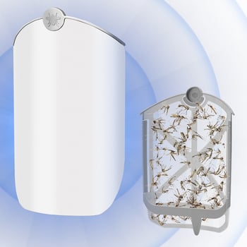 ZEVO M364Max UV szúnyogfogó lámpa ragadós fogással, 41–60㎡ lefedettség, ABS ház