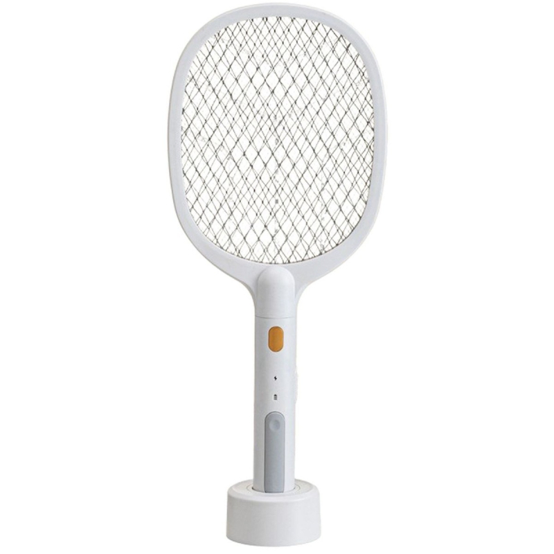2-u-1 LED električni komarac štap za kućnu upotrebu, pokrivenost 41–60 m², ugrađena baterija 501–800 mAh, vrijeme punjenja 5–8 sati, reguliranje razina snage