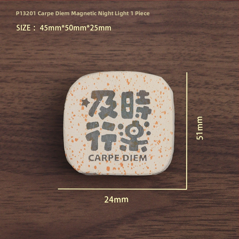 Laiminga katė akmeninė naktinė lempa su magnetiniu ornamentu, tekstas Ramybė ir Džiaugsmas, šilko gėlė, modelis 985