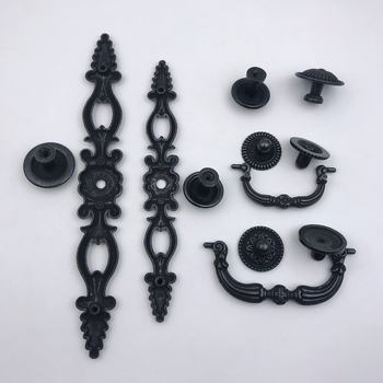 Λαβή ντουλάπας και συρταριού, σε αντίκα στυλ, κράμα ψευδαργύρου, ηλεκτροπλακίωση, μοντέλο 800 πλήρες σετ