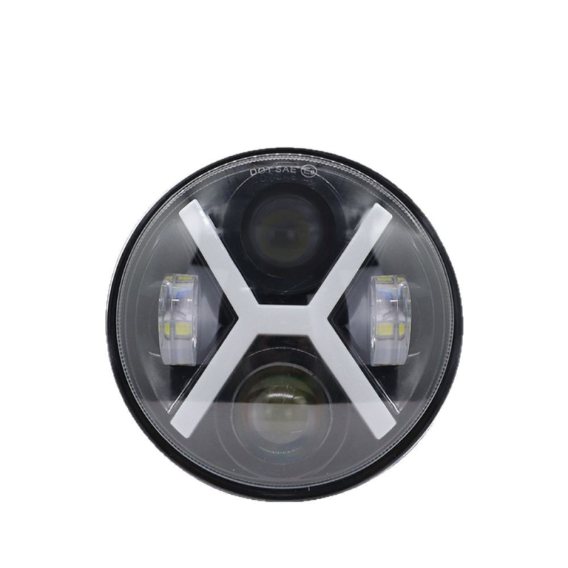 LED prednje svjetlo za terenska vozila i motocikle, aluminijsko kućište, fokusna leća, 12-60V, 40W, 5000 lm