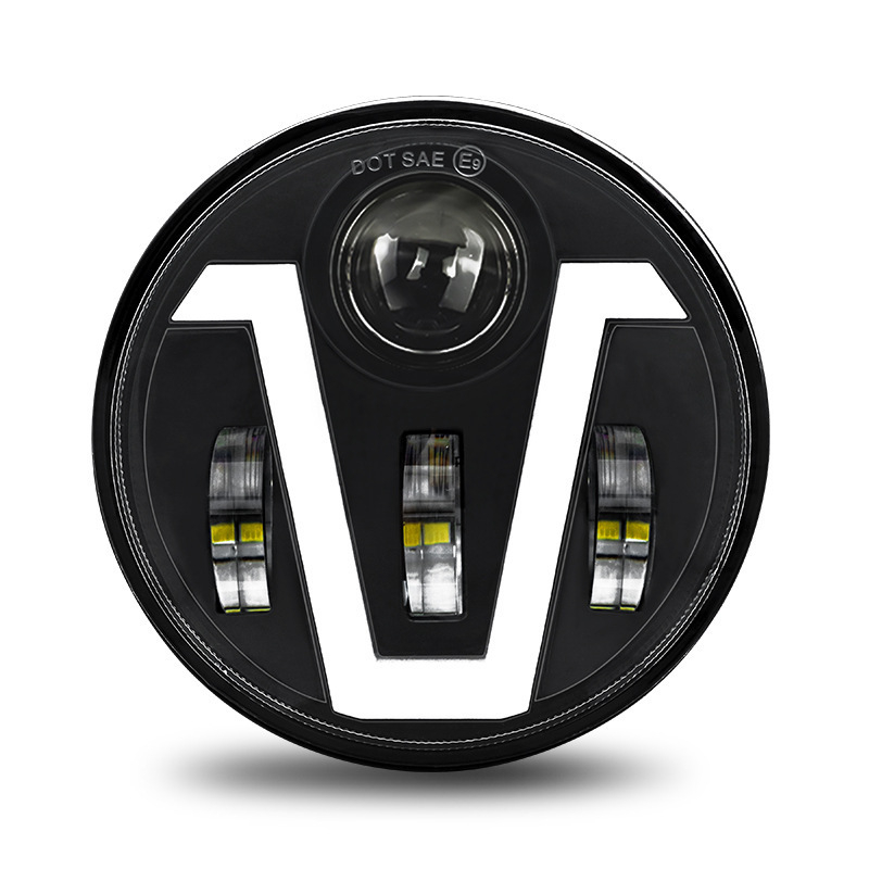 LED prednje svjetlo za terenska vozila i motocikle, aluminijsko kućište, fokusna leća, 12-60V, 40W, 5000 lm