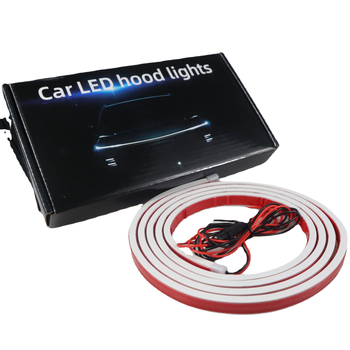 Automobilio kapoto dekoratyvinė LED juosta, 12V, IP68, 2835 LED, 10W