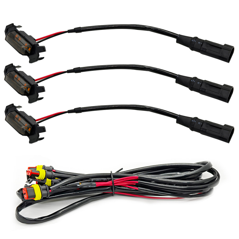 Automobilio grotelė LED apšvietimas, universalus, 12-24V, 5W, 500LM, IP65