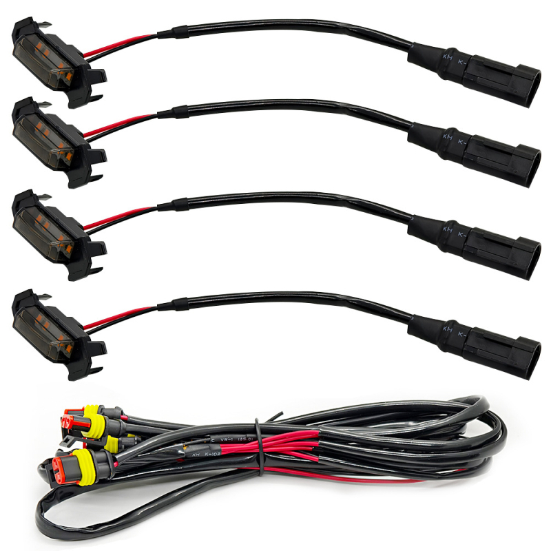 Automobilio grotelė LED apšvietimas, universalus, 12-24V, 5W, 500LM, IP65