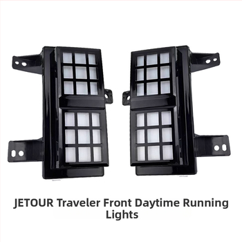 Jetour Traveler priekinės LED dienos šviesos ir galiniai rūko žibintai | Prekės ženklas: Tyo | Detalių numeriai: F26-4418010/20, F26-4416030/40 | Suderinamas modelis: Jetour Traveler