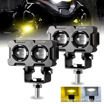 LED фар за мотоциклети и електрически превозни средства — Миньони Eye Spotlight, алуминиева конструкция, DC 12-80V, IP65, 50 000 ч живот