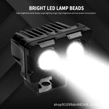 LED фар за мотоциклети и електрически превозни средства — Миньони Eye Spotlight, алуминиева конструкция, DC 12-80V, IP65, 50 000 ч живот
