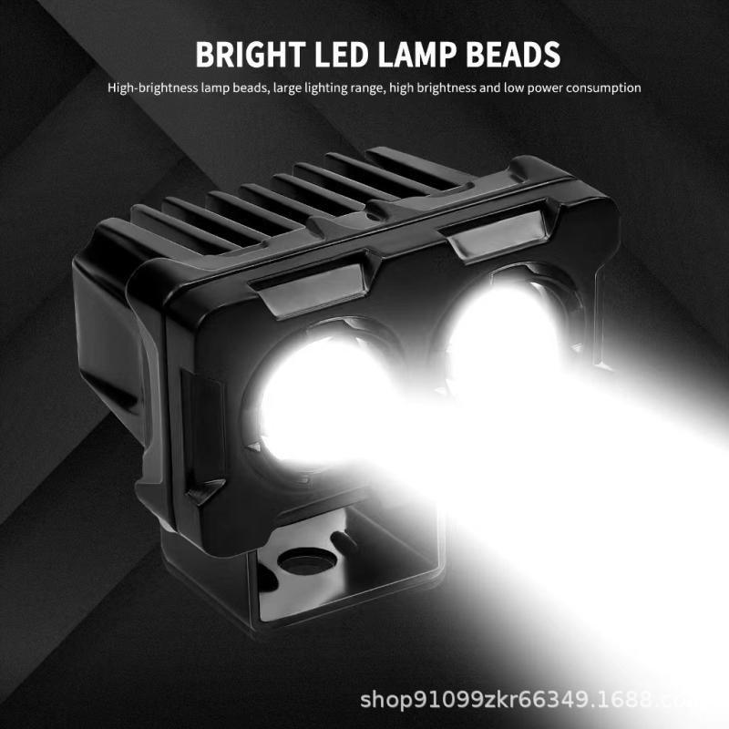 LED фар за мотоциклети и електрически превозни средства — Миньони Eye Spotlight, алуминиева конструкция, DC 12-80V, IP65, 50 000 ч живот