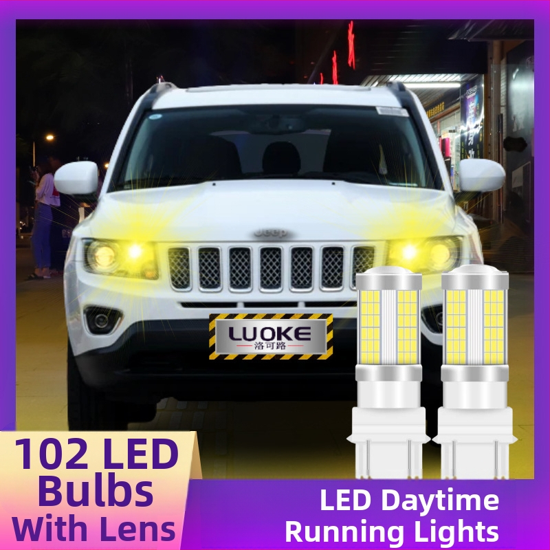 LED dienos šviesos lemputė automobiliui, universalios 1156/1157/T20/3157, 12V, 10W, 1200 lm