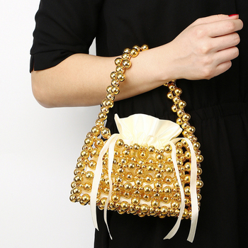 Elektroplatirane perle za DIY nakit – okrugle perle, materijal: plast/smola, obrada: elektroplatiranje, stil: novi kineski stil