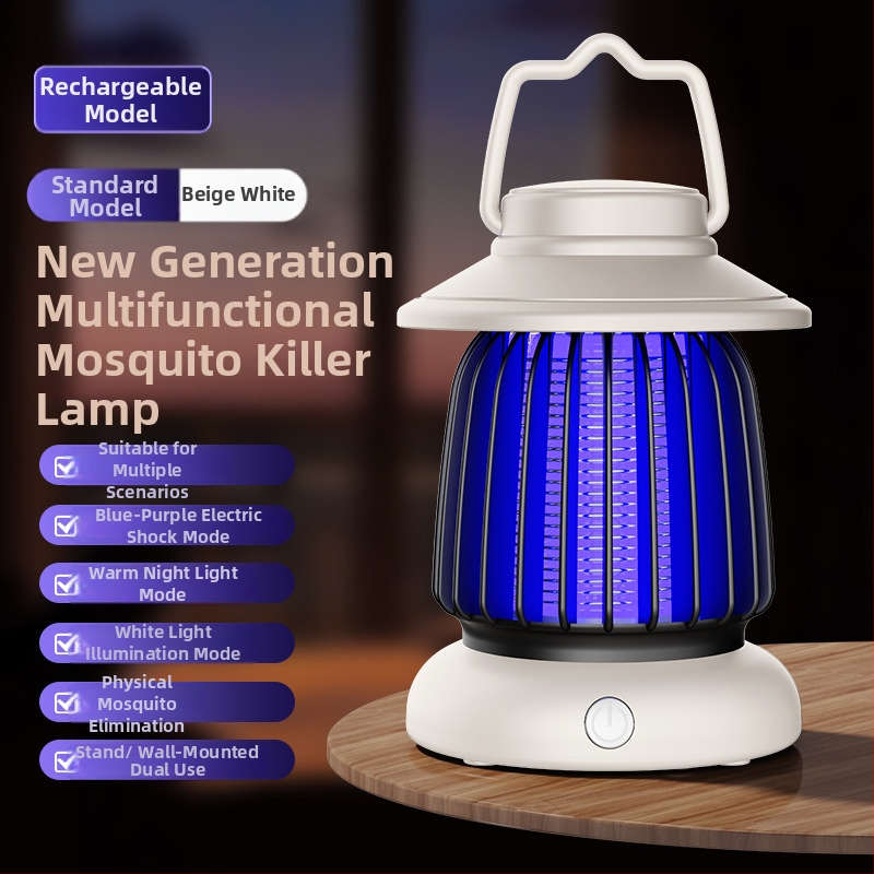 LED uodų naikinimo lemputė, daugiafunkcinė stovyklavimo lempa lauke, modelis Yhc-003, prekinis ženklas Dages, 5V, 1.5W, pritaikymas galimas