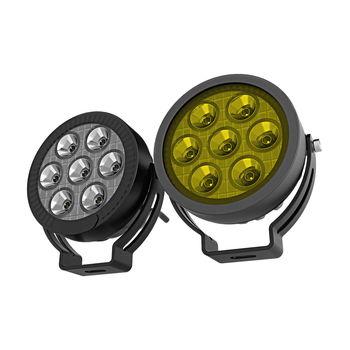 Far LED pentru motocicletă 9005 - 120W, 12000 lm, 12-36V, aliaj de aluminiu, rezistent la praf și apă, compatibilitate universală A+ grade 98%