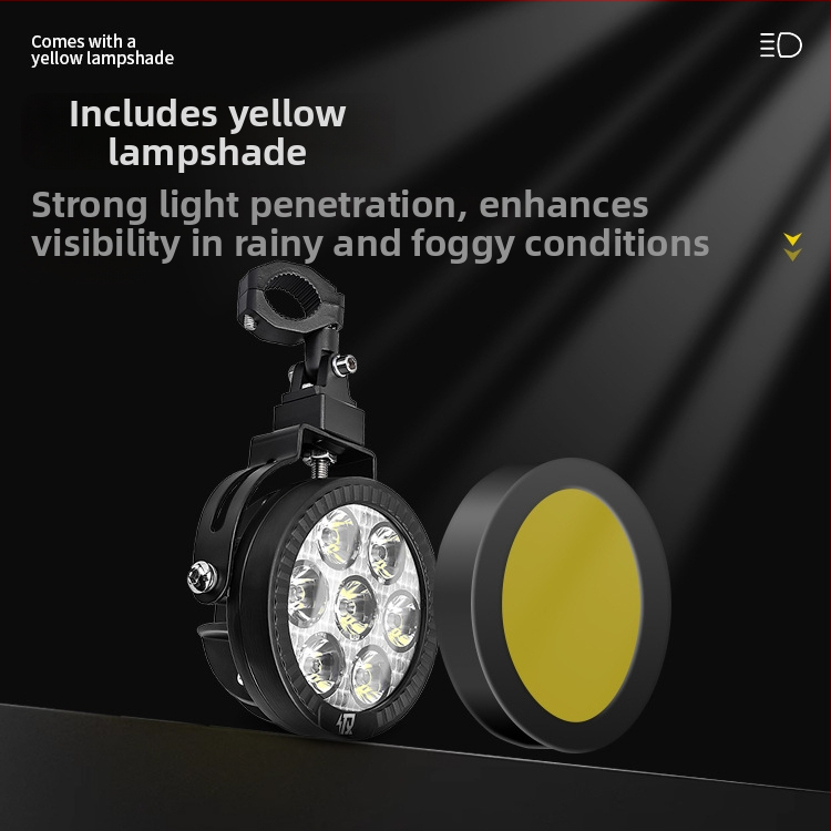 Motocykle LED hlavné svetlo 9005 - 120W, 12000 lm, 12-36V, hliníková zliatina, prachu a vodeodolné, A+ trieda kompatibilita 98%