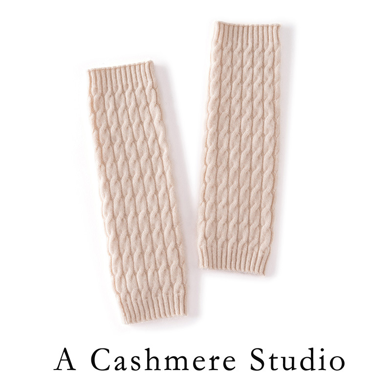 Șosete de gambă din cașmir pentru femei, șosete groase tricotate pentru gambă, formă medie-lungă, Brand Changxue, Origină Mongolia Interioară, respirante, rezistente la vânt, încălzesc