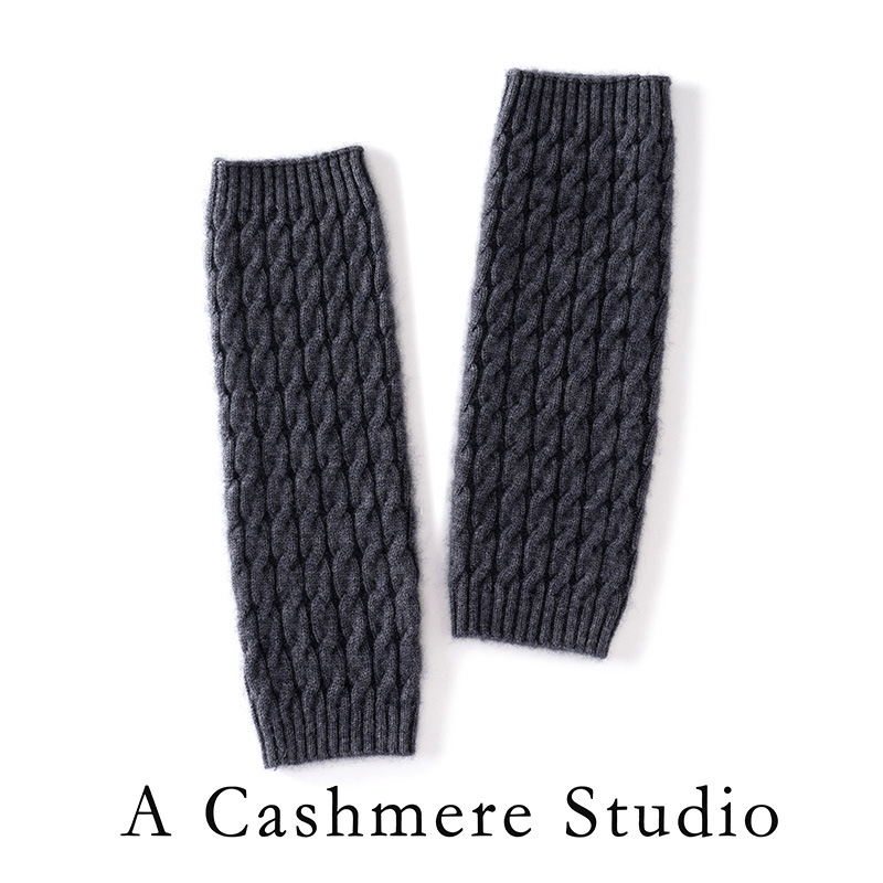 Șosete de gambă din cașmir pentru femei, șosete groase tricotate pentru gambă, formă medie-lungă, Brand Changxue, Origină Mongolia Interioară, respirante, rezistente la vânt, încălzesc