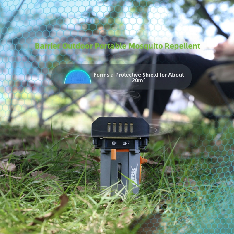 BRS-Q1 Kültéri szúnyog-gyilkos LED-csapdával és belélegzési elvvel, nem újratölthető akkumulátor