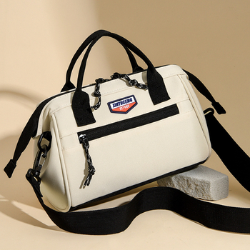 Torba za pelene za mamu, crossbody, XY9008, izolirana i proširiva, Oxford tkanina, jednobojna