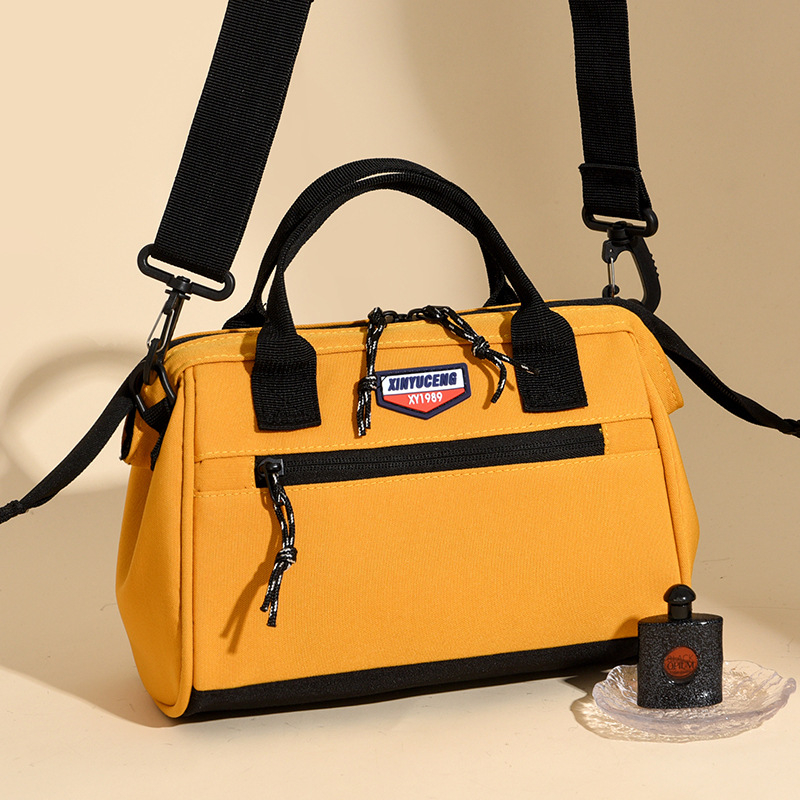Torba za pelene za mamu, crossbody, XY9008, izolirana i proširiva, Oxford tkanina, jednobojna
