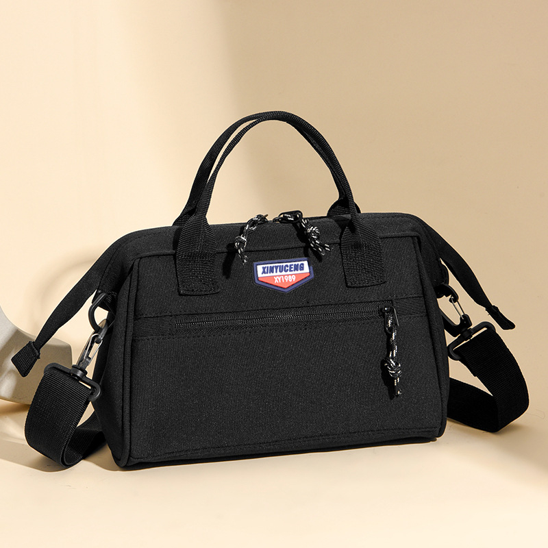 Torba za pelene za mamu, crossbody, XY9008, izolirana i proširiva, Oxford tkanina, jednobojna