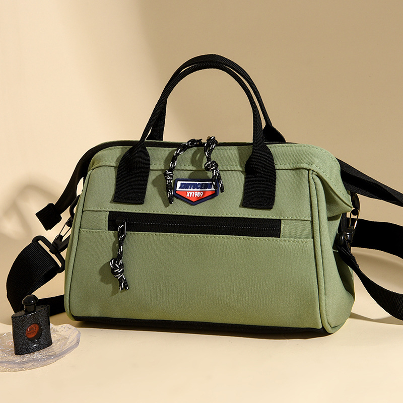 Torba za pelene za mamu, crossbody, XY9008, izolirana i proširiva, Oxford tkanina, jednobojna