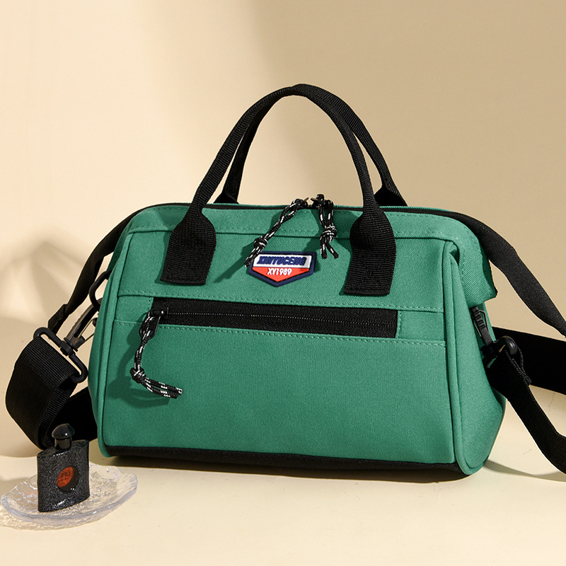Torba za pelene za mamu, crossbody, XY9008, izolirana i proširiva, Oxford tkanina, jednobojna
