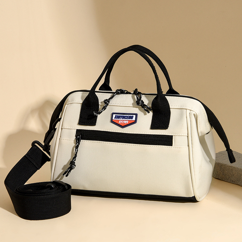 Torba za pelene za mamu, crossbody, XY9008, izolirana i proširiva, Oxford tkanina, jednobojna