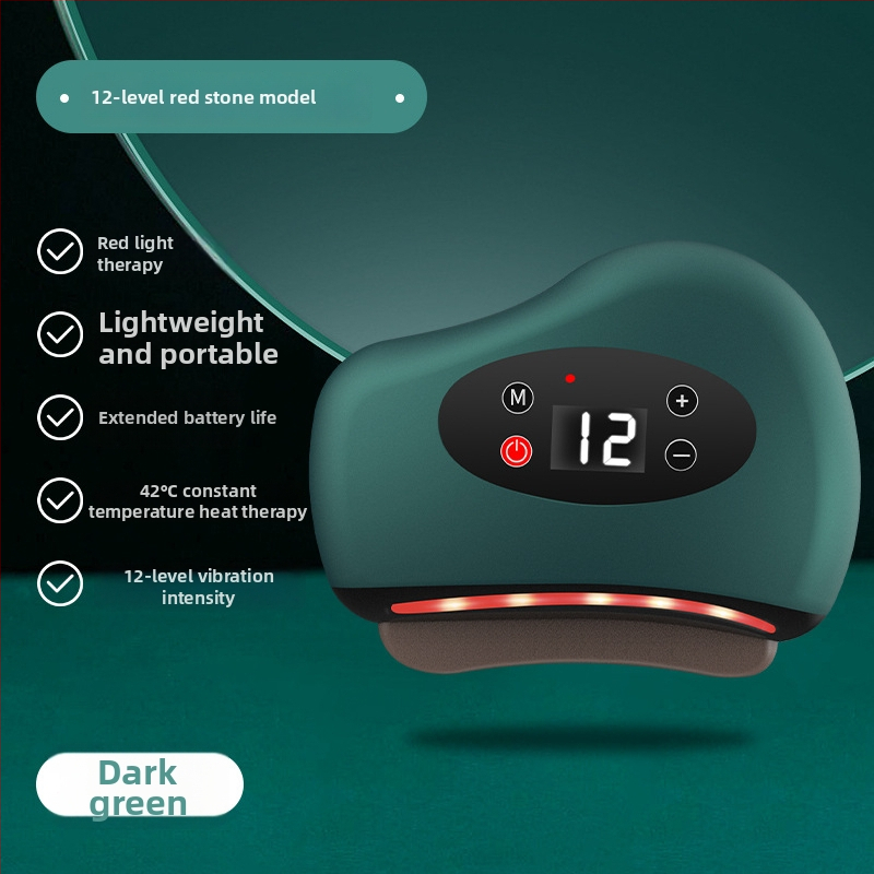 Dai Sheng портативен електрически апарат за лице и тяло с микрокурентен масажер – вградена батерия 300–500 mAh, за домашна употреба, IPX0