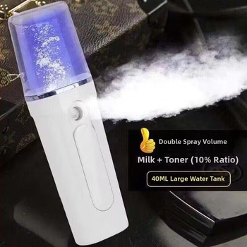Nano studený sprej hydratačné zariadenie na tvár, vstavaná batéria 800–1000mAh, 2 rýchlosti, model 718a, čas postreku 11–30 s