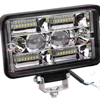 Spotlight LED pentru mașină 12-80V, universal, lumină de mers înapoi, far LED pătrat pentru camioane, furgonete, motociclete și vehicule electrice