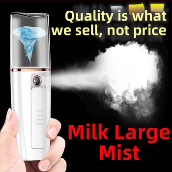 Prístroj na hydratáciu tváre s hmlou, prenosný nabíjateľný kozmetický prístroj, Model 008, studený postrek, až 10 sekúnd