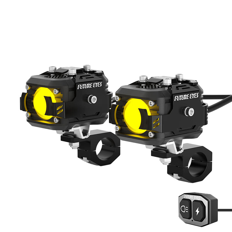 LED прожектор за мотоциклет F150, 60W, 12-36V, 15-20A, алуминиева сплав, 5-годишен живот
