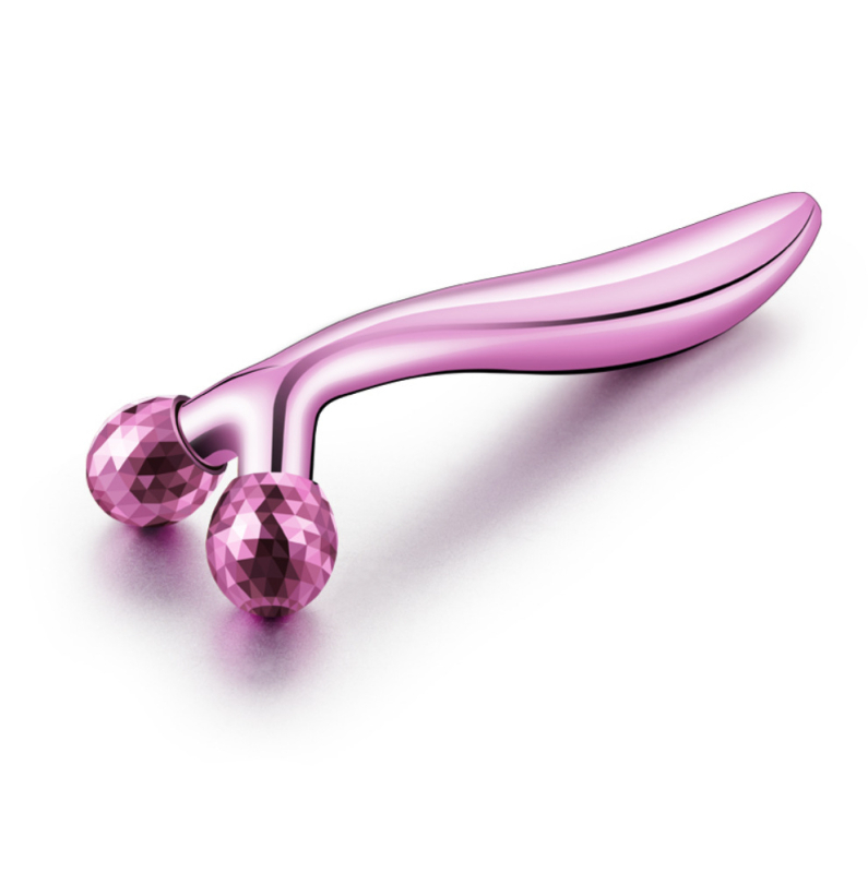 Мини устройство за лифтинг на лице с 3D ролер, портативно, IPX8 водоустойчиво, премахва бръчките.