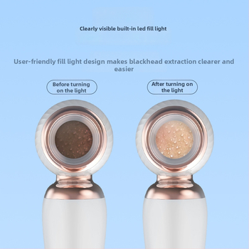 Namų naudojimo juodųjų spuogų valymo įrenginys su elektrine rotacija ir burbuliukų siurbimu porų valymui, modelis Ry2306, ABS korpusas, reguliuojamas greitis