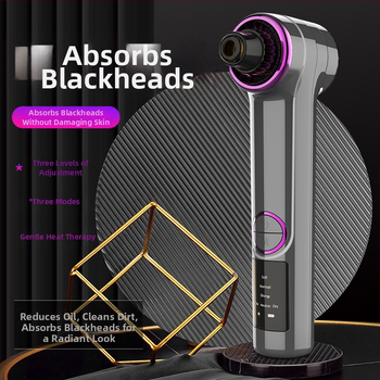 Elektrinis juodųjų taškų siurbimo įrenginys namų naudojimui, modelis YC169, Rain Chen prekės ženklas, 3 greičių reguliavimas, darbo režimas: elektrinis sukamasis, CE/FCC/ROHS sertifikatai (2023 išleidimas).