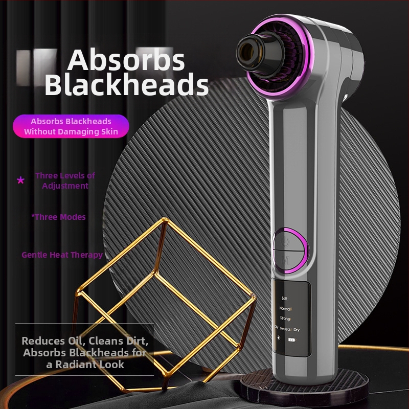 Elektriska melno punktu sūcēja ierīce poru tīrīšanai mājās, modelis YC169, Rain Chen zīmols, 3 ātrumu regulēšana, darba režīms: elektriskā rotācija, CE/FCC/ROHS sertifikāti (2023).