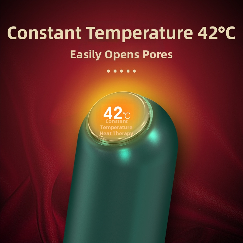 HX-04 Melno punktu sūcējs instruments, elektriskais griešanās režīms, 5 ātrumi, funkcijas: melno punktu sūcēšana, pinnes noņemšana, karstā kompresija