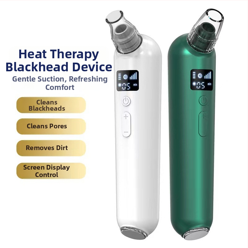 HX-04 Melno punktu sūcējs instruments, elektriskais griešanās režīms, 5 ātrumi, funkcijas: melno punktu sūcēšana, pinnes noņemšana, karstā kompresija