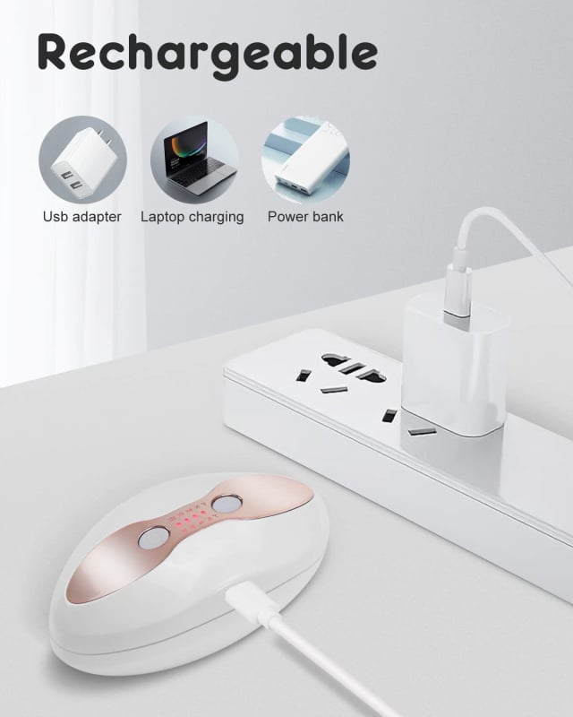 Ajakápoló készülék infravörös melegítéssel, hordozható, beépített 300–500 mAh akkumulátor, IPX4 vízálló, otthoni használatra