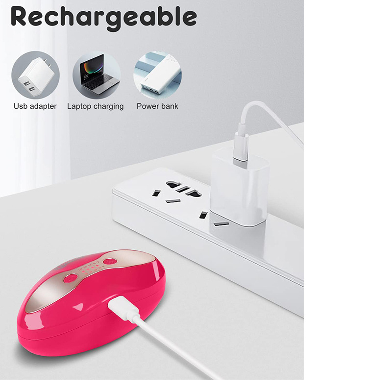 Ajakápoló készülék infravörös melegítéssel, hordozható, beépített 300–500 mAh akkumulátor, IPX4 vízálló, otthoni használatra