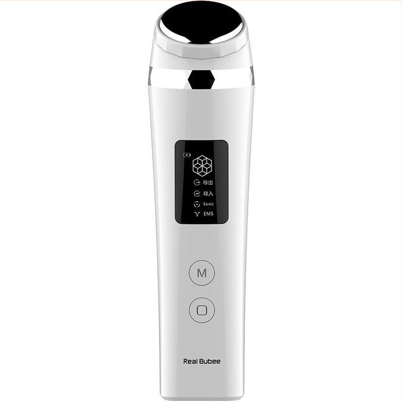 RF козметичен апарат за дома – почистване на лице, ултразвуково инфузиране, IPX7 водоустойчив, вградена батерия 1000–1200 mAh