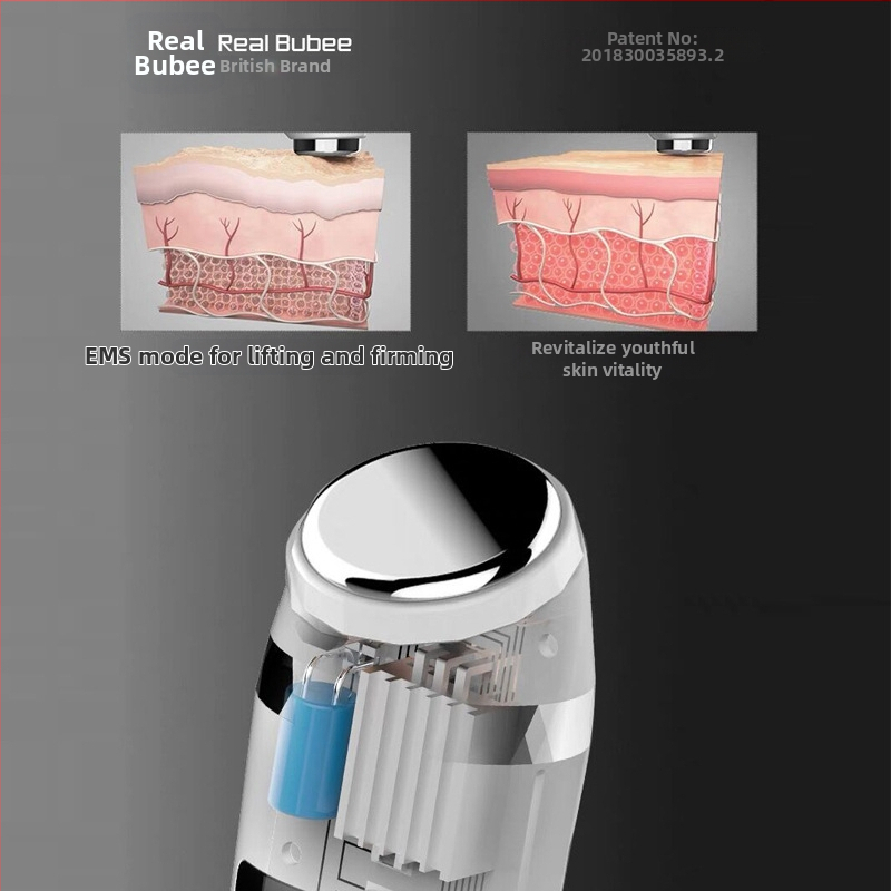 RF козметичен апарат за дома – почистване на лице, ултразвуково инфузиране, IPX7 водоустойчив, вградена батерия 1000–1200 mAh