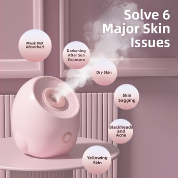 Karsts sejas miglošanas ierīce ar nano miglu, iebūvēta akumulatora, 5+ režīmi, nepārtraukta migla >180 s