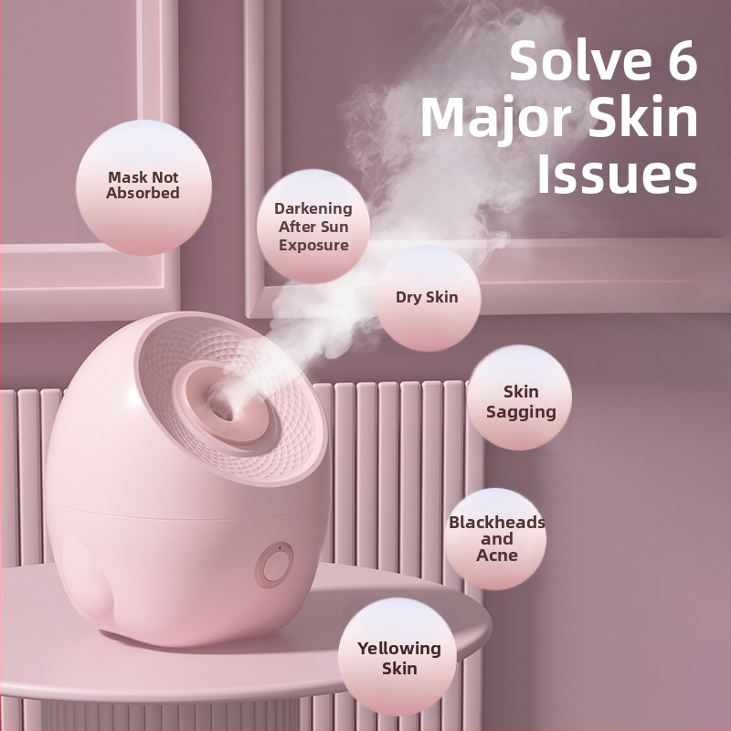 Karsts sejas miglošanas ierīce ar nano miglu, iebūvēta akumulatora, 5+ režīmi, nepārtraukta migla >180 s