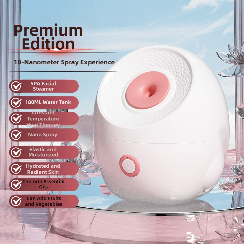 Karsts sejas miglošanas ierīce ar nano miglu, iebūvēta akumulatora, 5+ režīmi, nepārtraukta migla >180 s