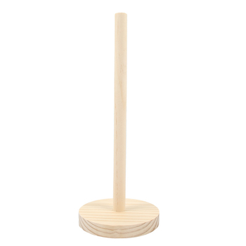 Drevený stojan na doplnky do vlasov - prenosný, masívne drevo, moderný minimalistický štýl, 106 g, na šperky