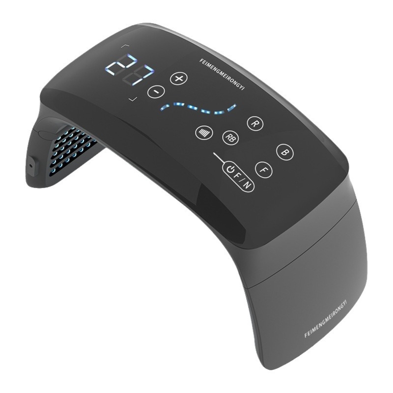 Feimeng kozmetikai készülék vörös–kék fény fototerápiával a tisztításhoz, fehérítéshez, a bőr megújításához és infravörös funkcióhoz; nem hordozható kereskedelmi szépségkészülék IPX3 vízállósággal.