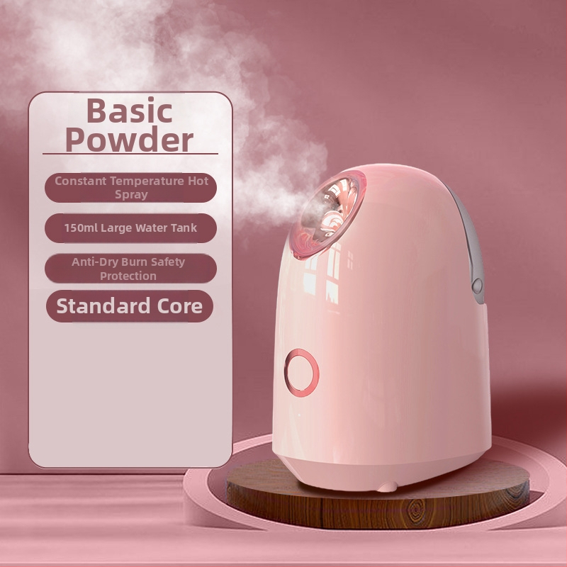 Näo aurustaja nano udu, kuum pihustus, sisseehitatud aku, 1 režiim, uduaeg 31–60 s